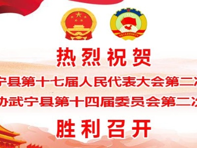 【聚焦两会】快讯！武宁县十七届人大二次会议举行第二次全体会议