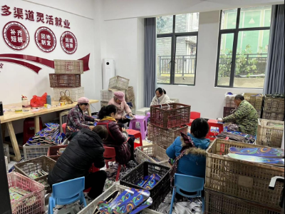 武宁县古艾社区：社区微服务 让居民实现“家门口”就业