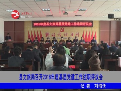 修水县文旅局召开2018年度基层党建工作述职评议会