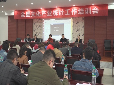 修水文化产业统计工作全面展开