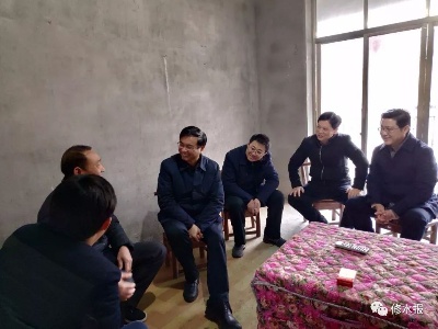 省自然资源厅领导到大杨村走访慰问