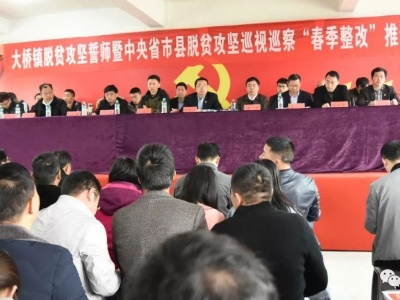 大桥镇：立下“军令状”，誓摘穷帽子