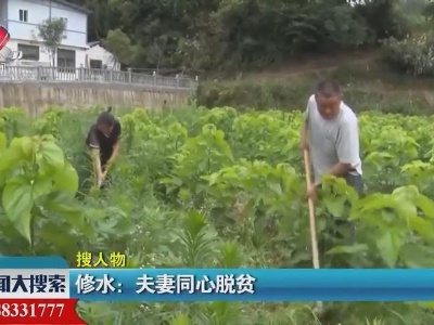 溪口镇夫妻同心脱贫上了江西卫视