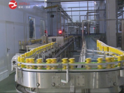 國內首款金絲皇菊飲料在修水批量生產下線
