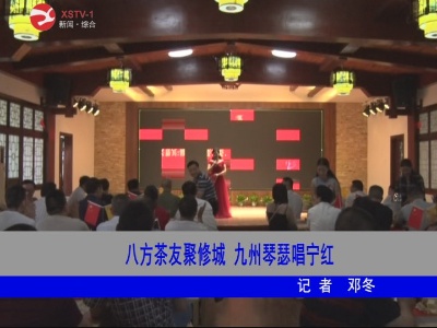 八方茶友聚修城  九州琴瑟唱宁红