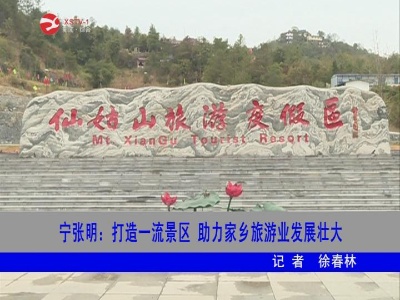 【政协委员风采】宁张明：打造一流景区 助力家乡旅游业发展壮大
