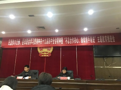 民盟修水县支部和县知联会联合开展主题教育活动