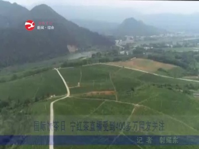 国际饮茶日  宁红茶直播受到400多万网友关注