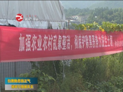 【扫黑除恶进行时】修水县农业农村局多措并举整治行业乱象