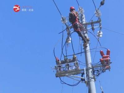 县供电公司对岗桃支线进行升级改造服务重大项目建设