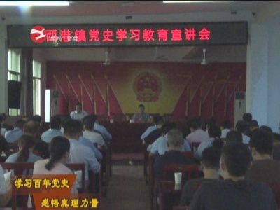 【学习百年党史 感悟真理力量】朱超到西港镇开展党史学习教育宣讲