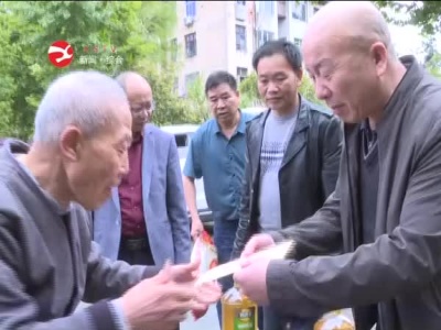 縣領導走訪慰問省市勞模