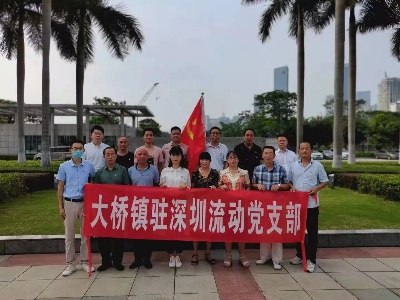 大桥镇驻深圳流动党支部开展庆祝建党100周年活动！