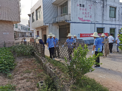 石坳鄉：整治人居環境 提升鄉村顏值