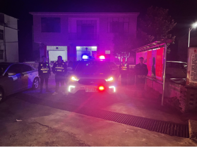 【我为群众办实事】港口镇：“开警车、亮警灯”扎实开展夜间治安巡逻 提升公众安全感