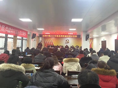 太阳升镇召开2021年度党建述职评议大会
