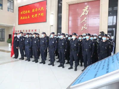 就在今天，修水县公安局党员先锋突击队正式成立