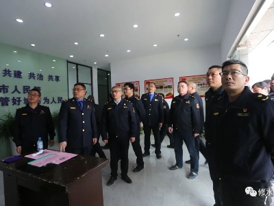 县城市管理局到瑞昌、武宁兄弟单位考察学习