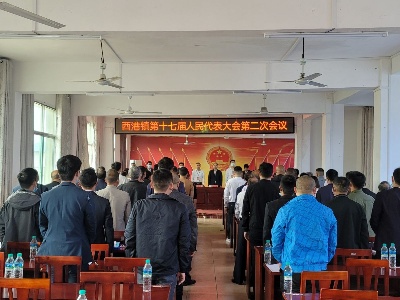 西港镇第十七届人民代表大会第二次会议召开