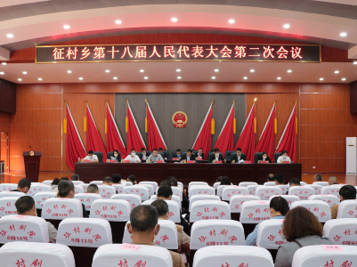 征村乡第十八届人民代表大会第二次会议胜利召开