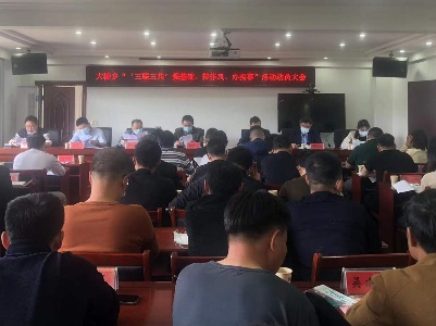 大椿乡召开“‘三联三共’强基础、转作风、办实事”活动动员会