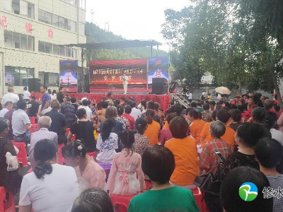 建党节丨——庙岭乡开展“喜迎二十大、果香兴庙岭”庆“七·一”文艺汇演活动