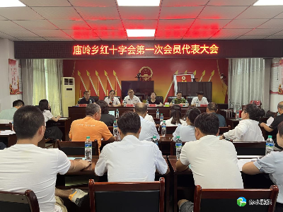 庙岭乡红十字会第一次会员代表大会召开