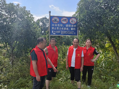 庙岭乡关工委开展防溺水安全教育系列活动