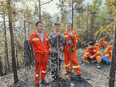赴汤蹈火！庙岭民兵逆火而行！