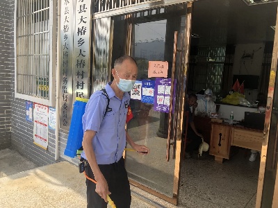 大椿乡：助力疫情防控 老年体协在行动