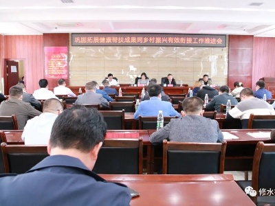 县卫健委联合县医保局召开巩固拓展健康帮扶成果同乡村振兴有效衔接工作推进会