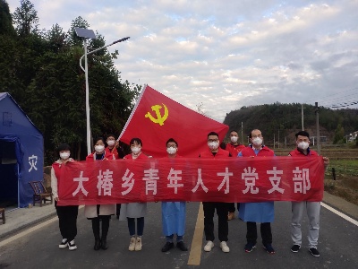 大椿乡：抗疫一线青年党员们的“硬核”担当