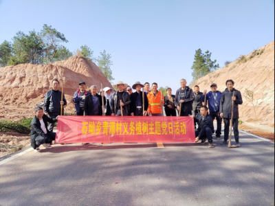 石坳乡青源村：党旗“红”守护生态“绿”