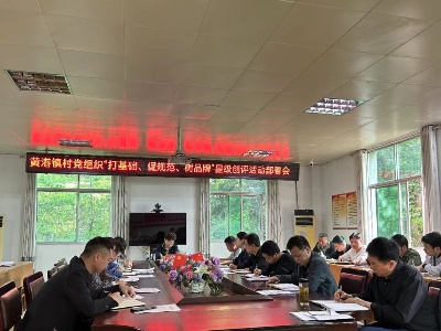黄港镇吹响村党组织星级创评“冲锋号”