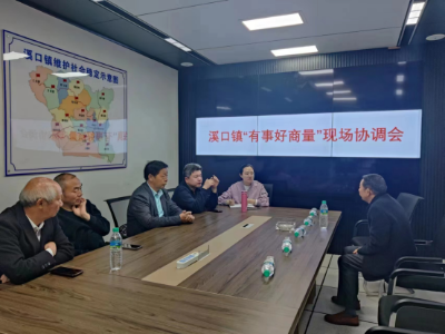 溪口镇“有事好商量”助推矛盾纠纷化解