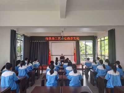 大椿乡开展了“传承茶工艺，弘扬茶文化”专题活动