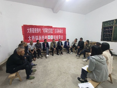 【“三联三共” 党建赋能】大桥镇：小小“板凳会”汇集大民生