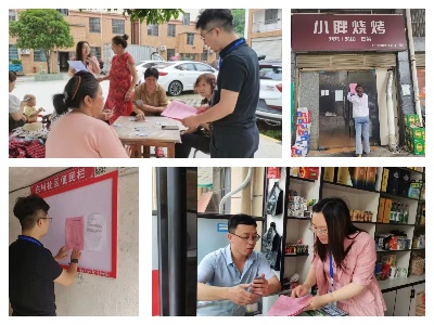 【“三联三共”  党建赋能】宁州镇东村社区开展高考“静音护考”宣传志愿服务活动