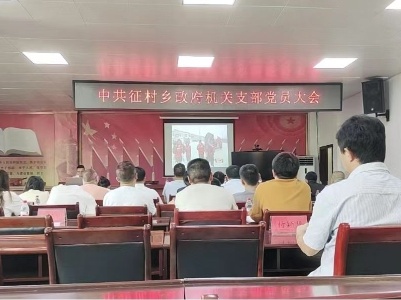 【“三聯三共”黨建賦能】征村鄉政府機關黨支部開展慶祝建黨102周年主題系列活動