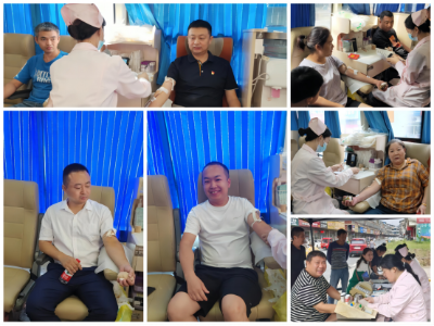 【“三联三共”党建赋能】上杭乡开展无偿献血活动
