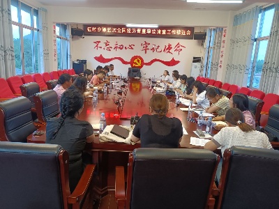 【“三联三共”党建赋能】征村乡召开第五次全国经济普查单位清查工作推进会