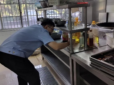 【“三联三共” 党建赋能】竹坪乡：开展校园食品专项检查  同做食品安全守护人