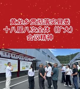 【贯彻落实县委十八届八次全体（扩大）会议精神】黄龙乡组织到园区企业参观学习