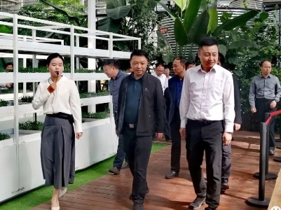 庐山市委副书记程剑率队到我县考察调研