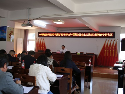 【学思想 强党性 重实践 建新功】宁州镇开展学习贯彻习近平新时代中国特色社会主义思想专题党课