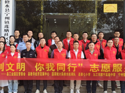 修水工业园区：共建共治同携手  园区社区换新颜