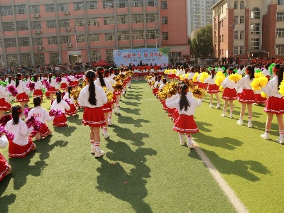 修水县第一小学第九届田径运动会开幕
