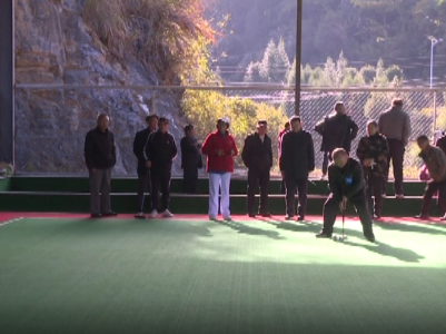 溪口片区举办第十八届老年人运动会
