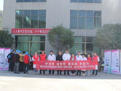 修水县妇幼保健院开展“优化营商环境  助力企业发展”义诊活动