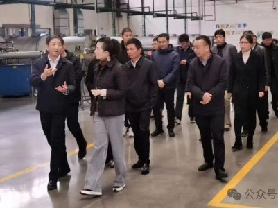 刘婕在九江产业园会见厦门钨业客商